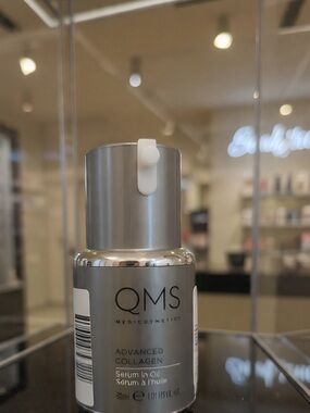 QMS Advanced Collagen Serum in Oil - Silver Bottle